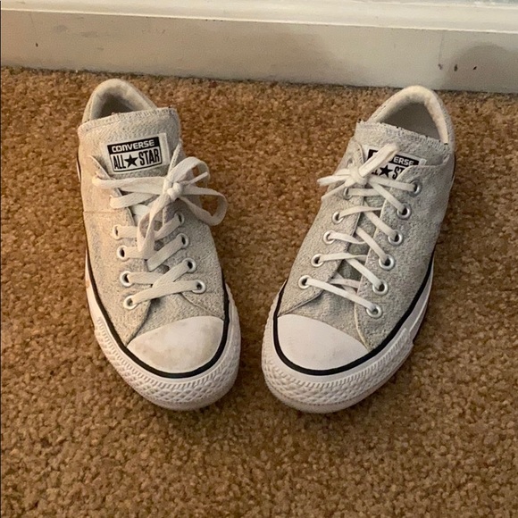 light grey converse shoes